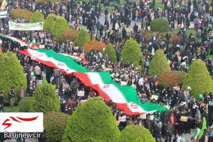 خروش انقلابی و فریاد استکبار ستیزی مردم اصفهان