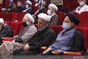 همایش تجلیل اساتید بسیجی و ایثارگر حوزه علمیه قم برگزار شد