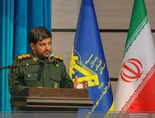کلنگ زنی درمانگاه تخصصی سپاه عسلویه در شهر نخل تقی