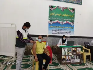 برپایی ایستگاه سلامت و ویزیت رایگان توسط گروه جهادی شهید رنجبر در دلوار