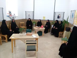 جلسه سیر مطالعاتی بسیجیان پایگاه ام سلمه بهادران مهریز