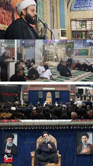 برگزاری مراسم عزاداری دهه دوم محرم در مساجد منطقه کمپلو اهواز