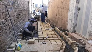 مرمت و احیای بافت تاریخی شهر (کوچه چهل پیچ) شاهرود