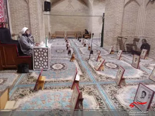 قرائت زیارت اربعین درفضای مجازی