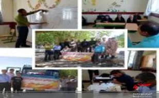 آغاز به کار گروه جهادی بسیج هنرمندان خاتم در کرخنگان