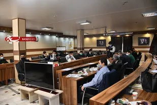 نشست خبری فرمانده سپاه نینوا به مناسبت هفته بسیج