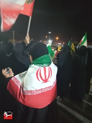 برگزاری مراسم عزاداری محرم با حضور پرشور بانوان بسیجی در تجمعات بهارستان اهواز