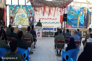 تجدید میثاق بسیجیان با شهدا