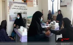 ویزیت رایگان توسط پایگاه بسیج حضرت خدیجه (س) برگزار گردید