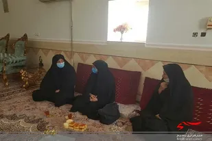 دیدار و سرکشی از خانواده شهید سراوانی در زابل