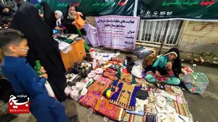 برپایی غرفه&zwnj;های صنایع دستی در تجمعات شبانه چابهار/ گامی برای توانمندسازی بانوان هنرمند