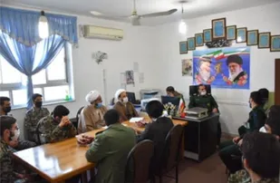 دیدارصمیمانه سردارملک شاهکوهی با بسیجیان بندرگز