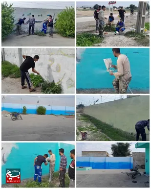 استقبال از دهه مبارکه فجر در بخش لنگیرات بهبهان