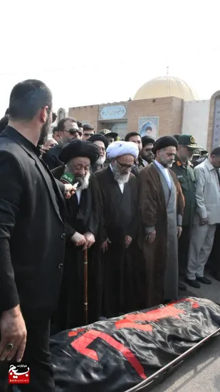 گزارش تصویری + مراسم تشییع مادر بزرگوار سرلشکر شهید علی هاشمی