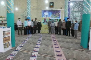 رزمایش کمک مومنانه در پویش هر حوزه،هر پایگاه مقاومت و هر مسجد  یک قربانی  در شهرستان انار صورت گرفت