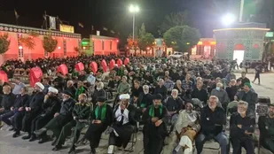 اولین یادمان ۹ شهید روستای خورمیز علیا برگزار شد