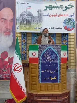 حماسه سوم خرداد سالروز آزادسازی خرمشهر در شهر درق برگزار شد