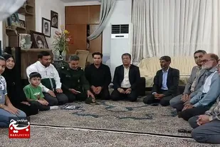 دیدار با ۳۰ خانواده شهید و برگزاری ۱۲ یادواره از ابتدای سال