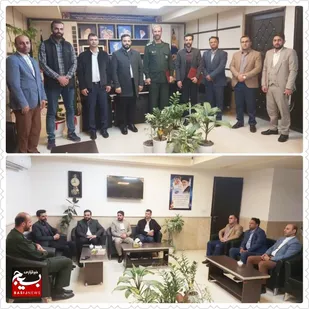 تقدیر از فرمانده سپاه ناحیه بابل و فرمانده حوزه مقاومت بسیج کارگری شهرستان بابل