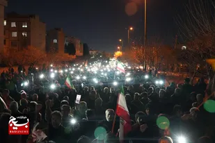 خیابان&zwnj;های شهر قزوین مملو از منتقمین خون امام شهید است