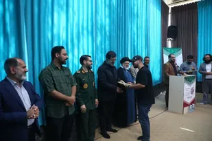 آئین تجلیل از شاعران بعثه شعر هنگامه در قم