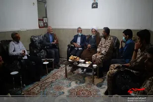 دیدار با خانواده معظم شهید مسعود اربابی در زاهدان