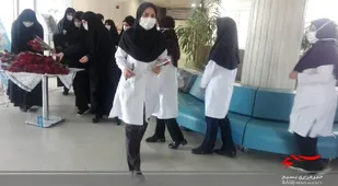 آیین تجلیل از کادر درمانی بیمارستان امام حسن (ع) شهرستان بجنورد برگزار شد