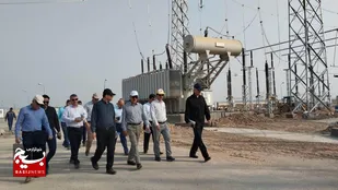 پیشرفت ۹۶ درصدی طرح توسعه پست ۴۰۰ کیلولت مهزیار اهواز