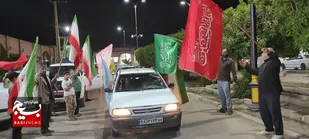 کاروان خودرویی میثاق با ولایت درلالی