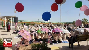 برگزاری جشن روزه اولی ها دختران عشایر لالی