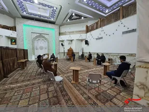 جلسه تخصصی قرارگاه اجتماعی محله محور پایگاه بسیج شهدای چهارسوق