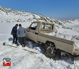 نجات ۴دامدار و ۱۰۰۰ راس گوسفند توسط رزمندگان لشکر عملیاتی قم