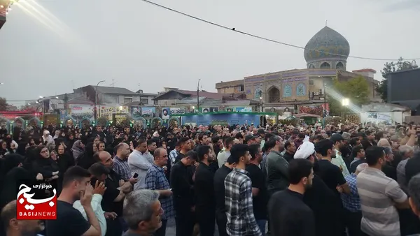 مراسم تشییع پیکر شهید مدافع نظم و امنیت مجید کاظم پور