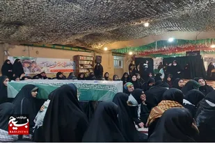 تجدید میثاق دانش&zwnj;آموزان بهاری با شهدا
