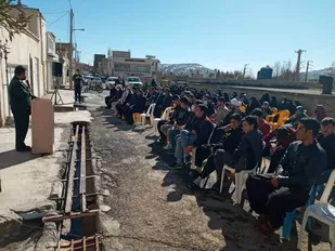 برگزاری مراسم آبروی محله افتخار کوچه به یاد شهید  حسن تراویده در ملکشاهی