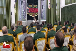 برگزاری مراسم گرامیداشت شهدای خدمت در سپاه ناحیه رزن