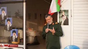 بازدید سخنگوی ستاد برگزاری مراسمات ویژه تشییع رهبر شهید از مواکب شهرستان های آوج، تاکستان، البرز، قزوین