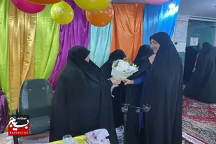 از بانوی بسیجی فعال و خیر در سرخه تجلیل شد