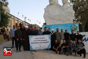 برگزاری اردوی فرهنگی تربیتی راهیان نور کارکنان وظیفه ستاد سپاه حضرت ولی عصر (عج) خوزستان در مناطق عملیاتی غرب کشور