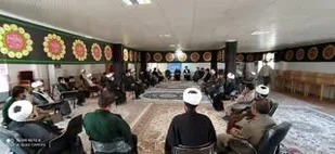 نشست اخوت و برادری میان ناحیه مقاومت بسیج اندیکا در اندیکا