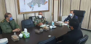 برگزاری جلسه هماهنگی تشییع شهید گمنام در شاهرود