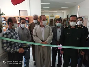 افتتاح نمایشگاه کتاب وعکس دفاع مقدس در روانسر
