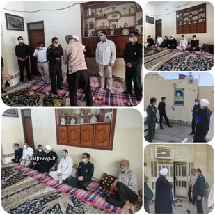 دیدار و تجلیل از خانواده شهدا به مناسبت هفته دفاع مقدس