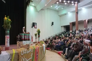 گردهمایی رزمندگان گردان فجر در کازرون برگزار شد