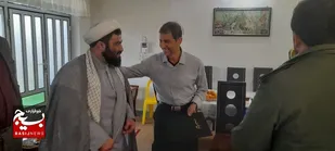 دیدار مسئول دفتر نمایندگی ولی فقیه در سپاه تنکابن با جانبازسرافراز دفاع مقدس