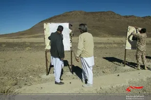 برگزاری دوره آموزشی میدان تیر در سراوان