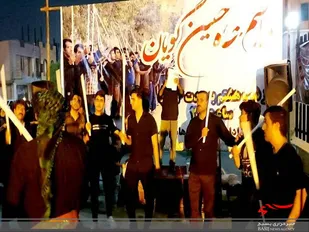 برگزاری آیین طشت گذاری دراهرم