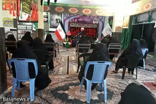 اجرای برنامه&zwnj;های دهه آخر ماه محرم در پایگاه فاطمیه نهاوند