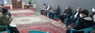 جلسه حافظان سلامت در پایگاه مقاومت بسیج شهید چمران برگزار شد