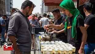 خدمت رسانی مواکب خوزستانی به زوار رضوی در مشهد مقدس